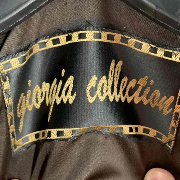 New Designer Giorgia Collection Sable Brown color Mink Fur Coat, Jacket 8 - Picture 13 of 16